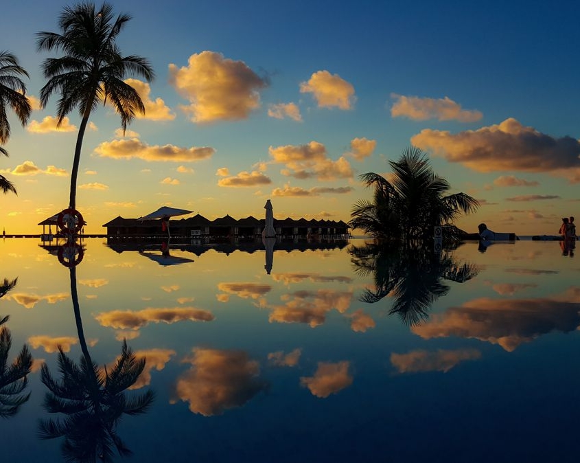 villaggio sul mare Oceano Indiano villaggio sul mare Oceano Indiano